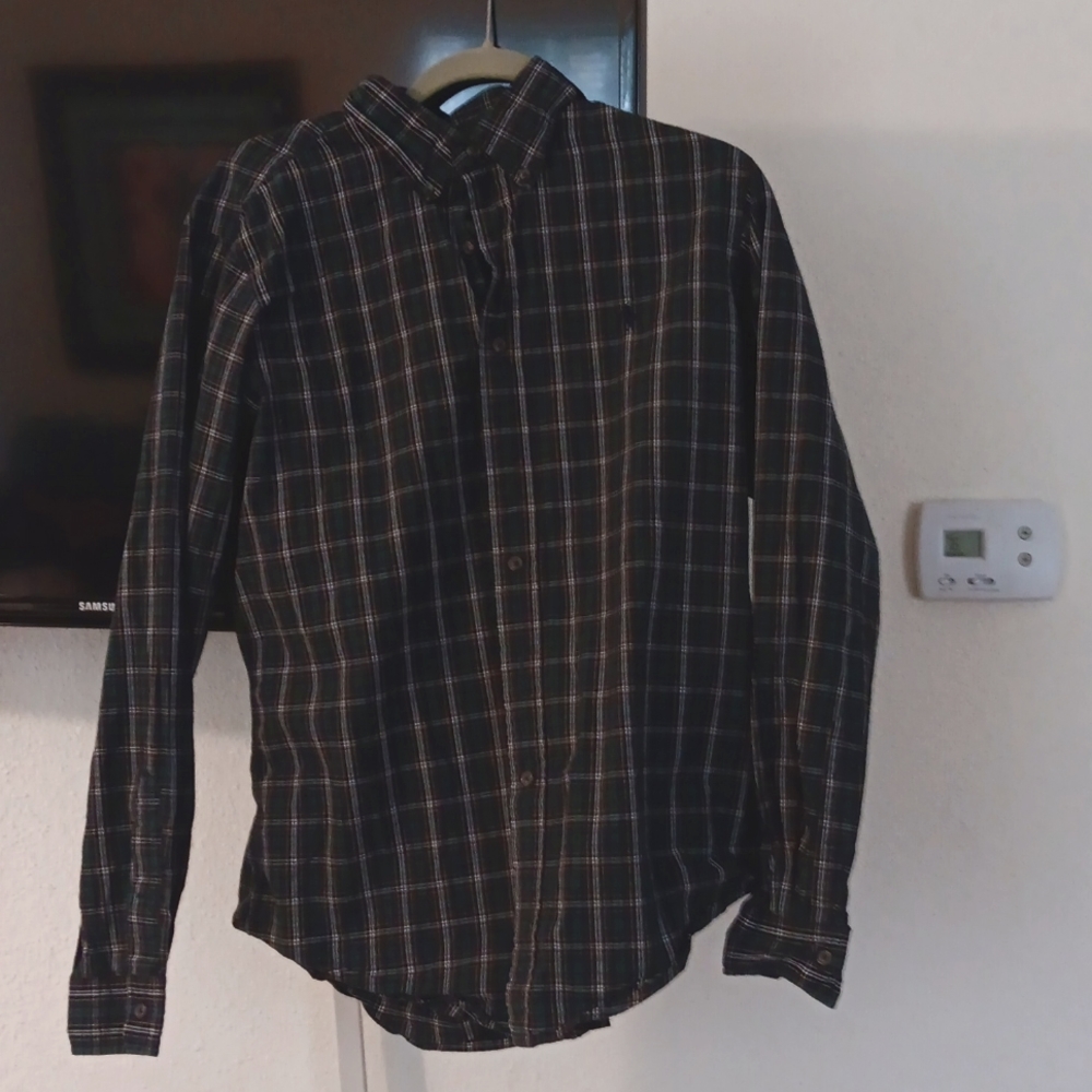Men's size M Ralph Lauren Polo LS Dress Shirt